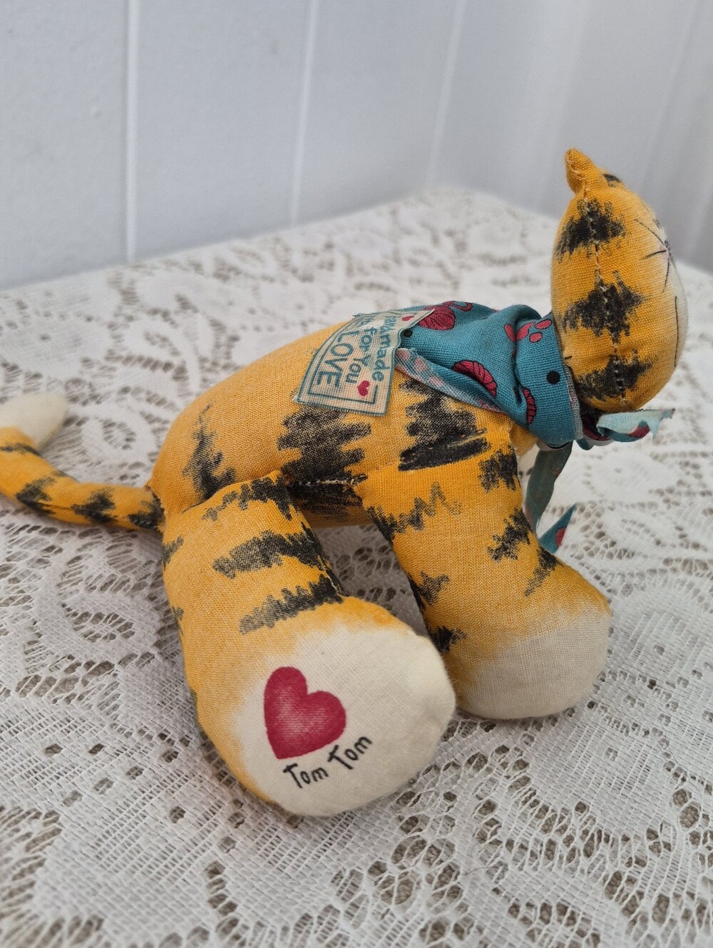 Vintage Cat Plush Figure - Picture 3 of 14